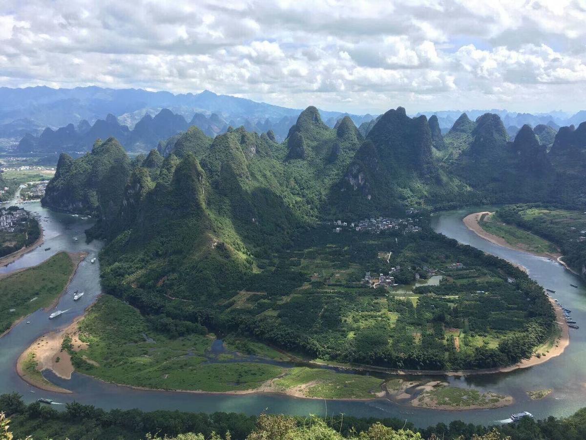 Yangshuo Xiao Long River Hotel Eksteriør billede
